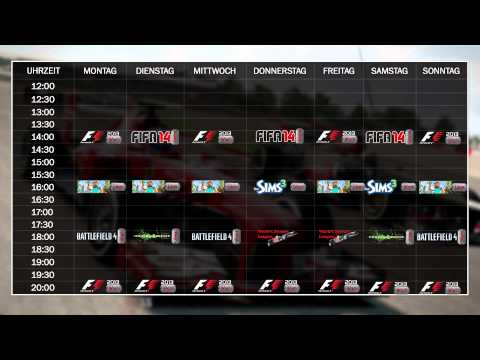 Uploadplan 11.11 - 17.11.2013