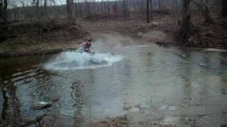 preview picture of video '08 Raptor 350 creek wreck'