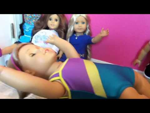 American Girl Doll Gymnastics competition 1