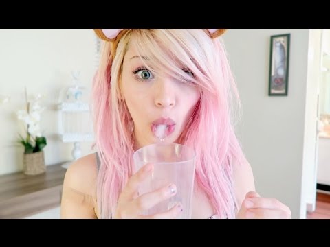 ASMR -  ICE COLD Eating ICE CUBES - water sounds Video