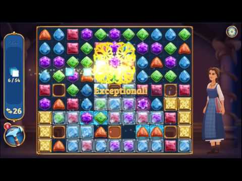 Beauty and the Beast Perfect Match Level 254 - NO BOOSTERS 👸👸👸