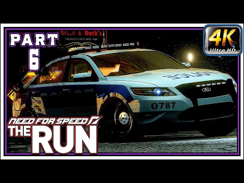 NEED FOR SPEED THE RUN Full Gameplay Walkthrough PART 6 - Chicago Approach Stage [4K 60FPS]