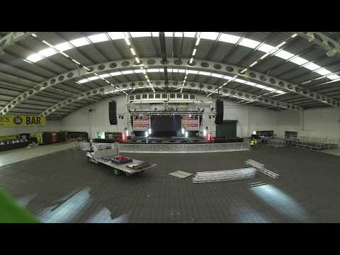 Crabbie's Grand National Festival 2015 - AV Production Timelapse Build