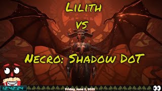 Lilith [Campaign Boss] vs Shadow Necromancer | Diablo 4