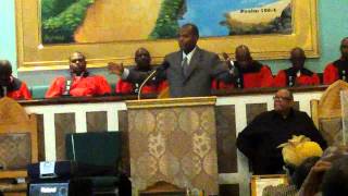 Minister Terrell Broady  10 27 13