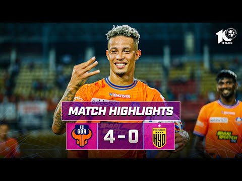 Match Highlights | FC Goa 4-0 Hyderabad FC | MW 21 | ISL 2023-24