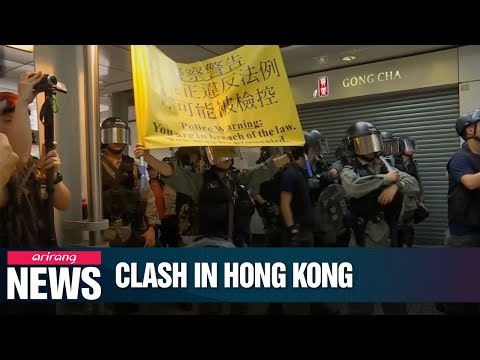 Hong Kong protesters demand video of alleged police brutality