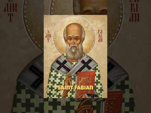 St. Fabian #catholic #storja #saintfabian #saint #christian #sanfabian #jesus #love #catholic