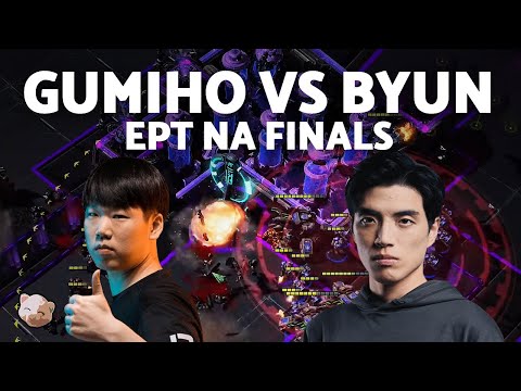 GUMIHO vs BYUN: So many comebacks in one series! | EPT NA Finals (Bo5 TvT) - StarCraft 2