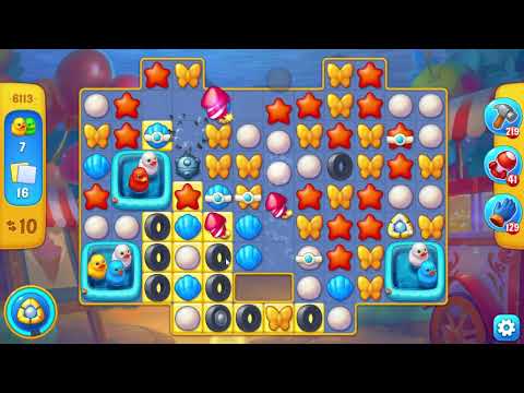 Fishdom 6113 Level - 15 moves - NO BooSTERS