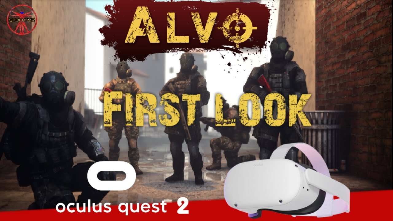 Stocki VR - ALVO - Der neue Top Shooter für die Oculus Quest 2 (Deutsch) // First Look