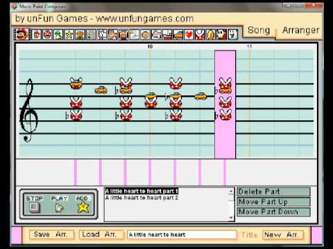 Mario Paint Composer - TF2 A Little Heart to Heart (Medic's Theme) WIP