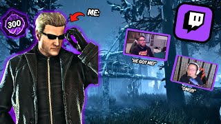 MY P300 WESKER VS STREAMERS Pt2 - Dead By Daylight