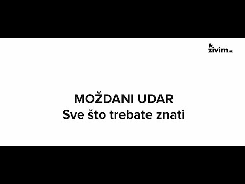 MEDICINSKI VIDEO LEKSIKON: Moždani udar - sve što trebate znati