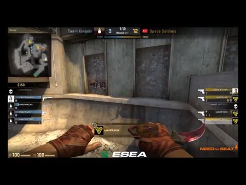 Space Soldiers vs Kinguin PAZ AFK Kaldı spiker çıldırdı.