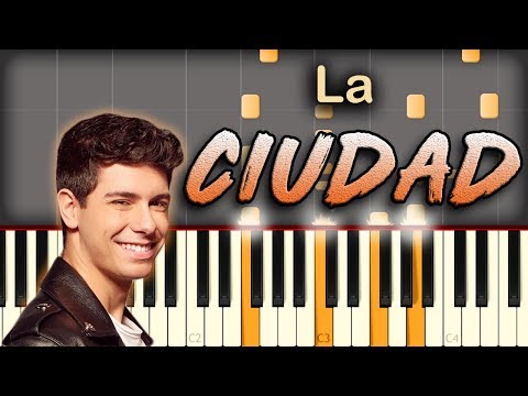 Alfred García - La Ciudad | Piano Tutorial / Cover Video