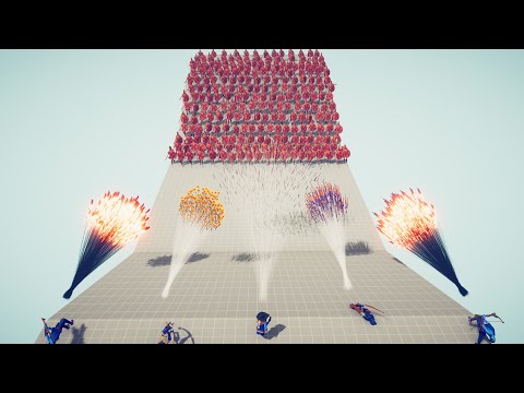 100x HOPLITES vs 5x EVERY GOD - Totally Accurate Battle Simulator