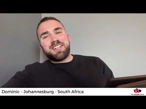 South Africa - Johannesburg accent video