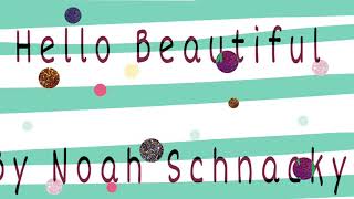 Noah Schnacky - Hello Beautiful