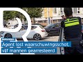 Agent lost waarschuwingsschot bij arrestaties sieraaddiefstal (bron: MediaTV)