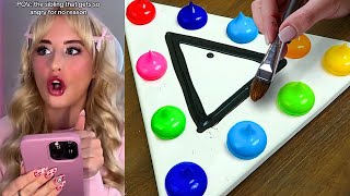 *1 Hour*🎨 Text To Speech 🎨 ASMR Satisfying Art || @Jezelle Catherine || POVs Tiktok Compilations