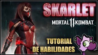 MORTAL KOMBAT 11 | TUTORIAL de habilidades - SKARLET - Español