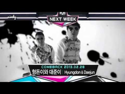 130221 Hyungdon & Daejune comeback nextweek