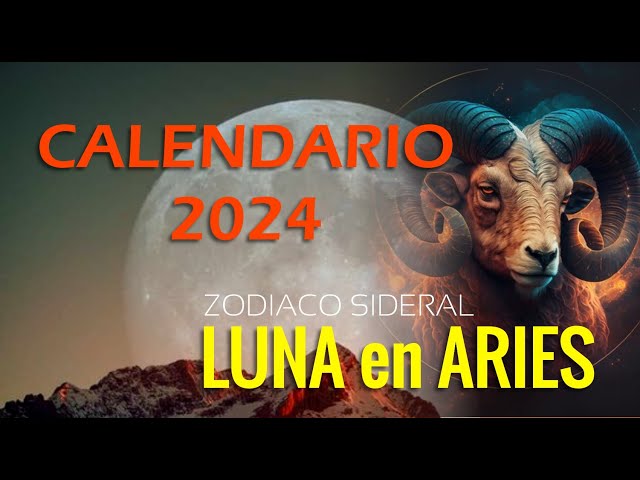 Vídeo relacionado con Signo Zodiacal Aries: Diario con Calendario Lunar 2024