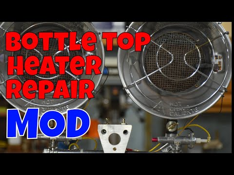 Today I fix my bottle top heater (sunflower heater) and show you how I did it.