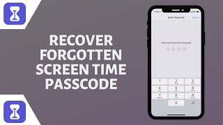 How to Recover Forgotten Screen Time Passcode on iPhone, iPad, iPod