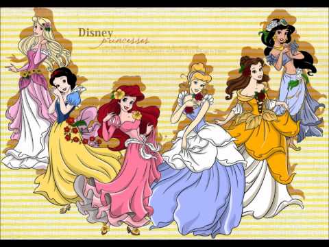 tribute to disney princesses