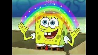 Spongebob sings The Double Rainbow Song