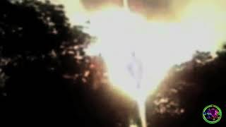 VIRGIN MARY APPEARS IN AFRICA SKY BLUEBEAM WARNING - CLEAR HD FOOTAGE