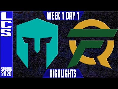 IMT vs FLY Highlights | LCS Spring 2020 W1D1 | Immortals vs FlyQuest