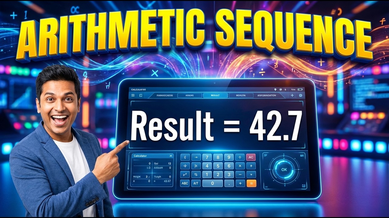Arithmetic Sequence Interactive Calculator