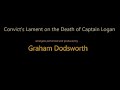 Convict's Lament   Dodsworth L8z ga - Graham Dodsworth - Songsmith Convict's Lament   Dodsworth L8z ga