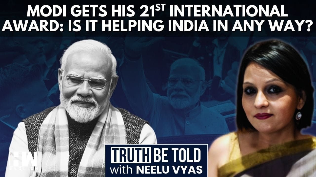 Modi Gets Yet Another International Award: What Does It Mean For India? Neelu Vyas Discusses