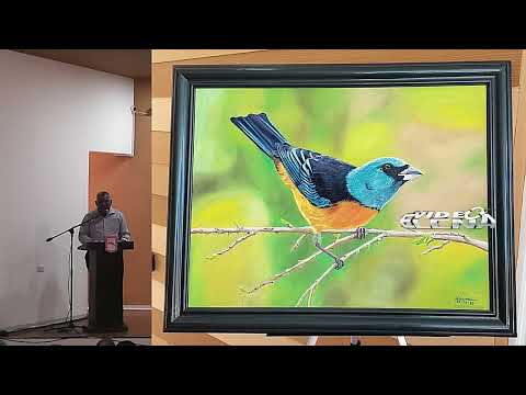 Ariel Muñoz, Artista Plástico.  (Palo Blanco Fiámbala Catamarca.)