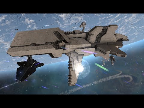 Mandalorian Protectors vs Republic Hardliners - Star Wars: Empire At War Remake NPC Battle