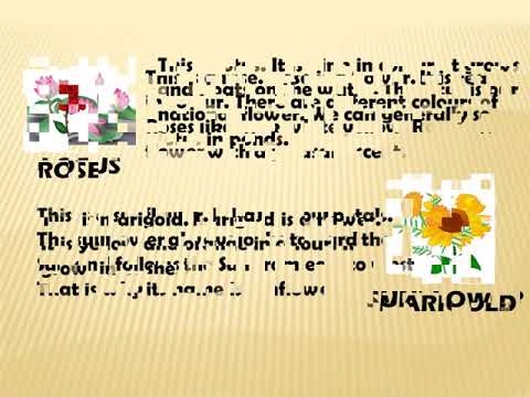 FLOWERS FOR KINDERGARTEN/ PRESCHOOL