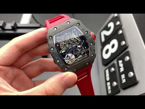 Richard Mille RM35 02 FQ NTPT Super Clone Watch Real Shooting Video