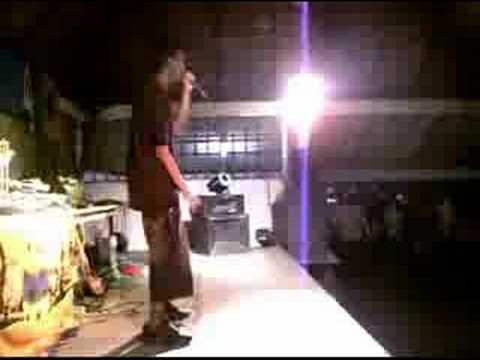 Kreol K Tounin au Show case de Zionomy et Mystikal Heights