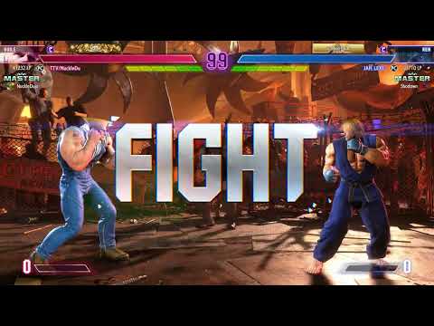 SF6 Nuckledu (Guile) VS (Ken) Jah Lexe