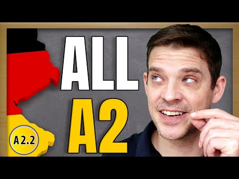 ALL A2 German Irregular Verbs | A2 Unregelmäßige Verben