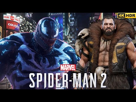 Marvel's Spider-Man 2 VENOM vs KRAVEN THE HUNTER (BOSS FIGHT)