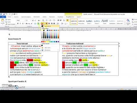 Catullo, il carme V, prima parte