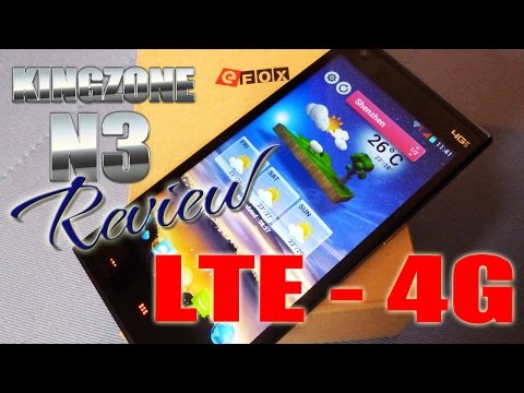 Kingzone N3 Review - FDD LTE 4G - Quad-Core - NFC - Dual Sim soon? Efox-shop - ColonelZap