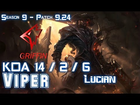 GRF Viper LUCIAN vs KAI'SA ADC - Patch 9.24 KR Ranked