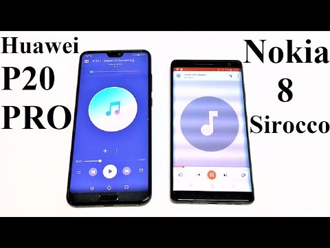 Huawei P20 Pro vs Nokia 8 Sirocco - SPEAKER TEST