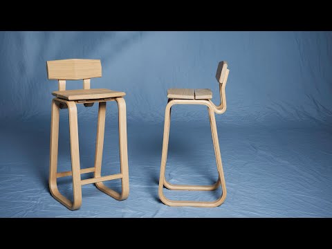 Die Fase – Hochstuhl von Marcel Bader – der »Holz bewegt« Preis für Produktqualität 2021